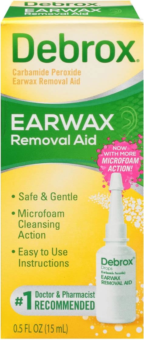 Amazon Murine Ear Wax Removal Drops 0 5 Oz Ear Drops Bottle