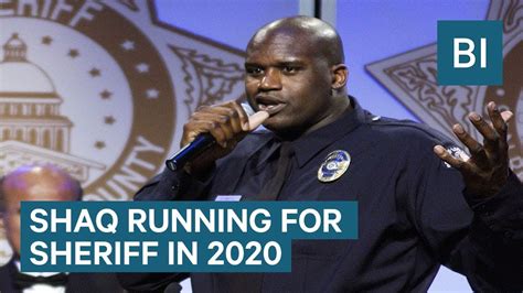 Shaq Will Run For Sheriff In 2020 Youtube