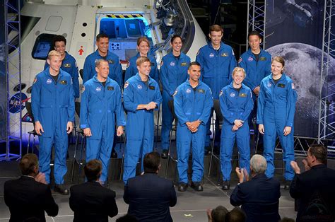 Nasa Reveals 12 New Astronauts For Earth Orbit Deep Space Missions June 7 Nasa Introduced