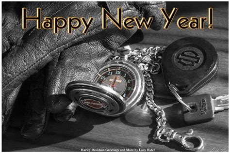 Happy New Year Harley Davidson Lady Riders Harley