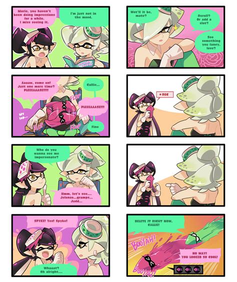 Callie And Marie Splatoon And 1 More Drawn By Gomipomi Danbooru