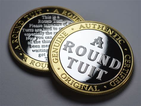 Extremely Rare A Round Tuit Coin Tpresent Etsy