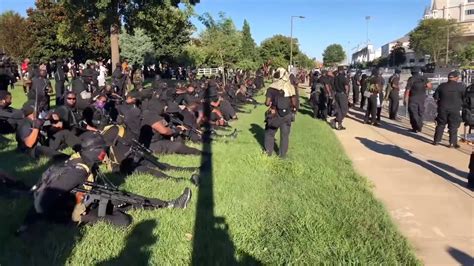 Armed Militia During Louisville Protest Youtube