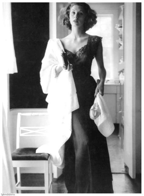 Suzy Parker In Chiffon Nightgown Photo By Lillian Bassman 1951