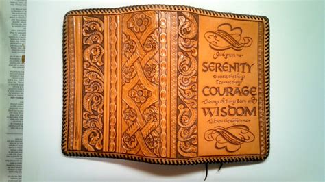 Buy Custom Hand Tooled Leather Cover For Standard Sized Alcoholics