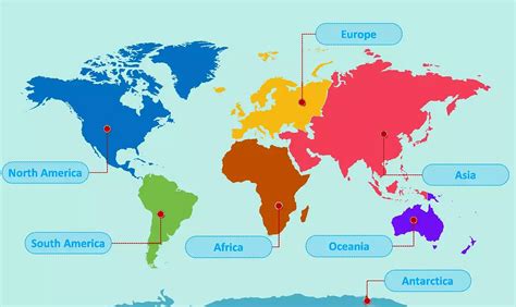 Continents Of The World And Their Countries 57 Off