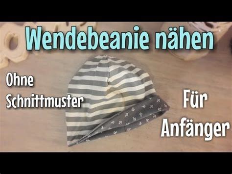 Kostenloses schnittmuster für eine beanie mütze mit nähanleitung und video in den größen kopfumfang 39 bis 57 cm, ideal für kids und erwachsene. Wendebeanie Nähanleitung - OHNE Schnittmuster - Für ...