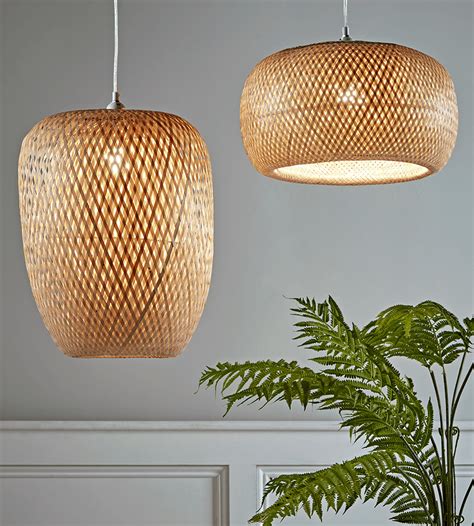 This contemporary shade allows light to escape from the gaps in the weave creating a beautiful lighting effect. إنني جائع أنا جوعان البداية زجاج bamboo ceiling lamp ...