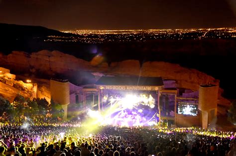 Full list of concerts at Red Rocks in April - Showbiz Khabri