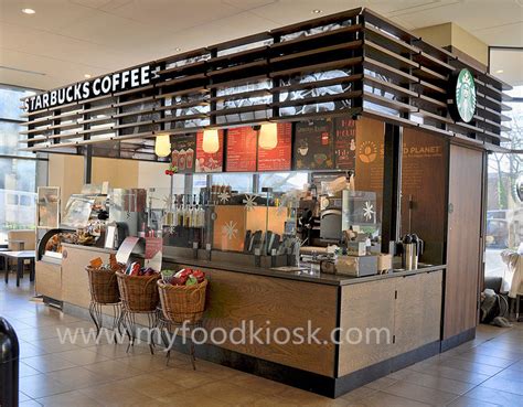 Starbucks Coffee Kiosk Design In Mall For Sale
