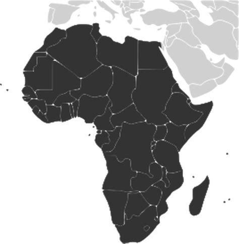 Also africa continent png available at png transparent variant. Carte de contour de l'image vectorielle continent africain | Vecteurs publiques