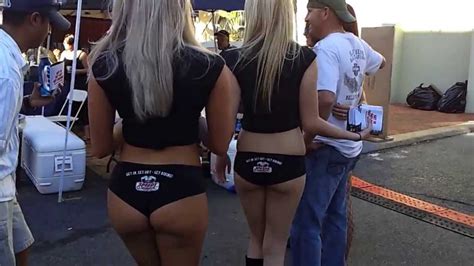 Hot Girls At The Biker Rally In Galveston Tx 2013 Youtube