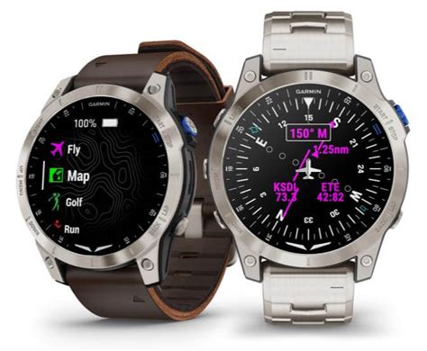 garmin introduces d2 mach 1 aviator smartwatch aeronautical aviation