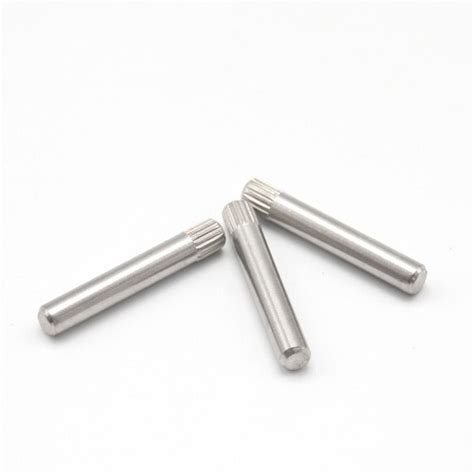 20pcs M2 Stainless Steel Knurled Pin Cylindrical Pins Connecting Rod Home Decoration Bolts