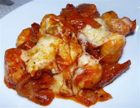 Gratin de gnocchi sauce tomate et chorizo