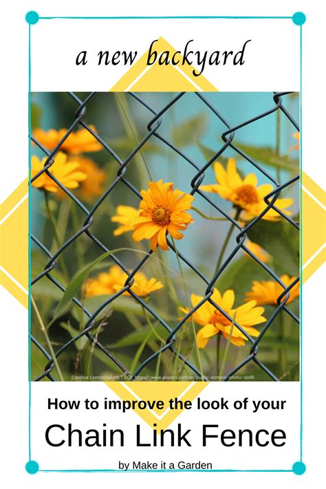 Your front garden or front yard garden is the first thing people see when they come to your home. How to make a chain link fence look fantastic in 2020 ...