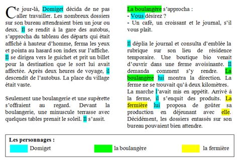 Exemple D Un Texte Narratif Français Le Meilleur Exemple