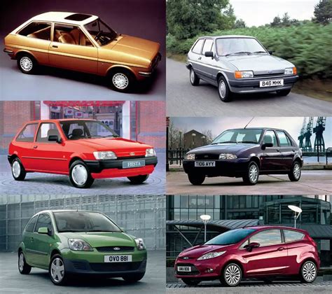 Illustrated The Evolution Of The Ford Fiesta