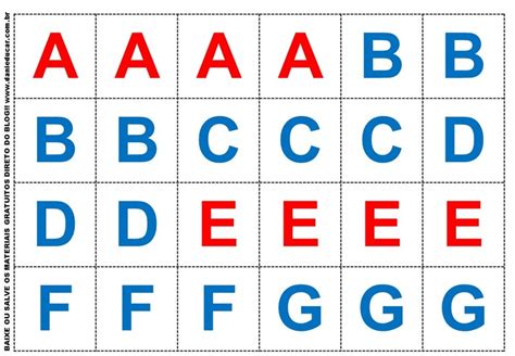 Alfabeto Movel Para Recortar Letras Do Alfabeto Alfabeto Para Imprimir