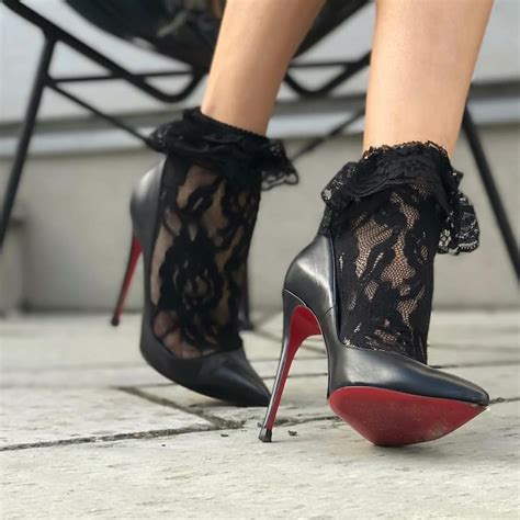 Team Louboutin Teamlouboutin On Instagram “ Pumps And Socks Upcloseandstylish