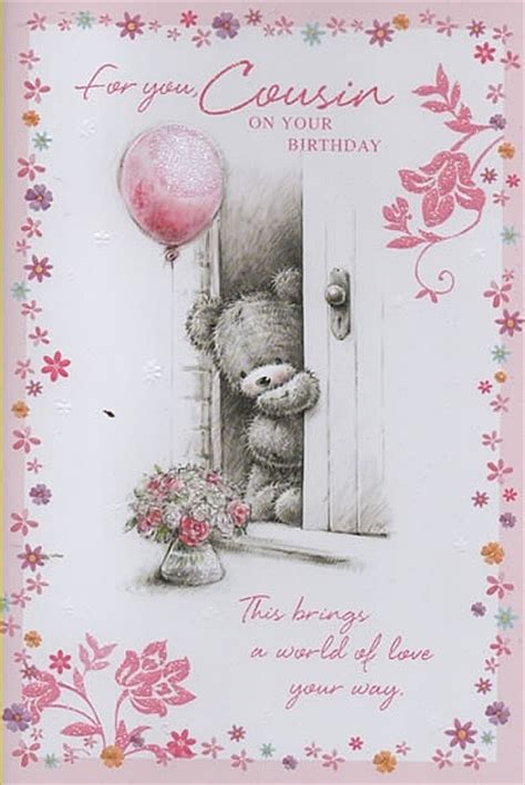 Yep, we're talking about your cousin. Female Relation Birthday Cards - For You, Cousin On Your ...