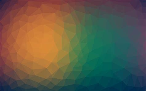 Abstract Colorful Retro Low Poly Vector Background With Cool Gradient