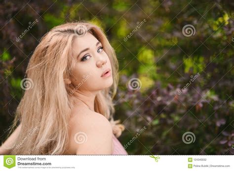Young Puffy Beautiful Young Blonde Girl In Sunglasses With Puffy Lips