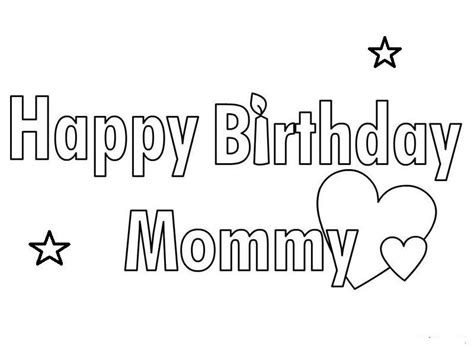 Free printable disney princesses coloring page. happy birthday mom coloring page