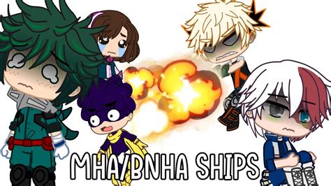 Mha Characters Reacting To Ships But Its Kinda Accurate Gacha Club