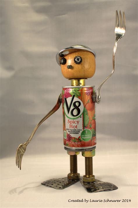 Benny ~ Original Junk Art Created By Laurie Schnurer In 2014 To