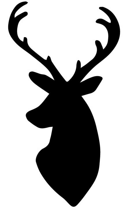 Deer Head Outline Clipart Best
