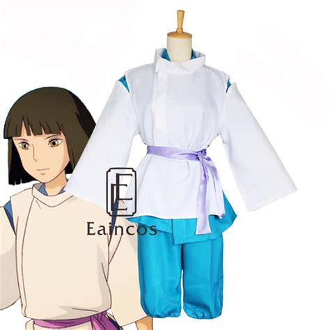 Anime Spirited Away Nigihayami Kohakunushi Uniforme Cosplay Del Partito Del Costume Set Completo