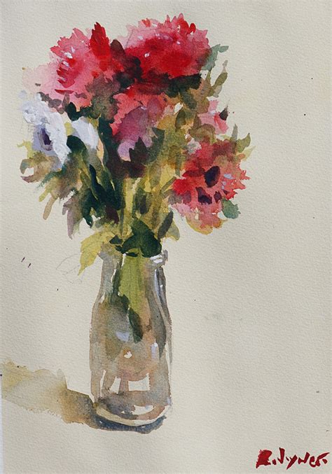 Wet On Wet Watercolor Flowers At Explore