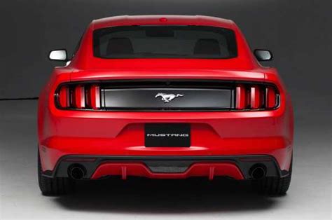 2015 Ford Mustang Rear View 2 Top Hot Cars