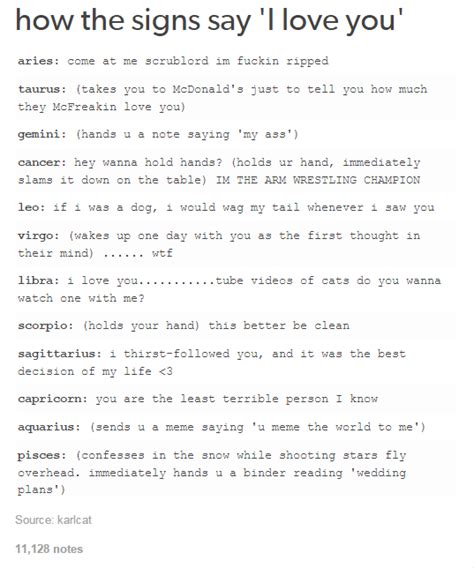 How The Signs Say I Love You The Signs Pinterest Love You