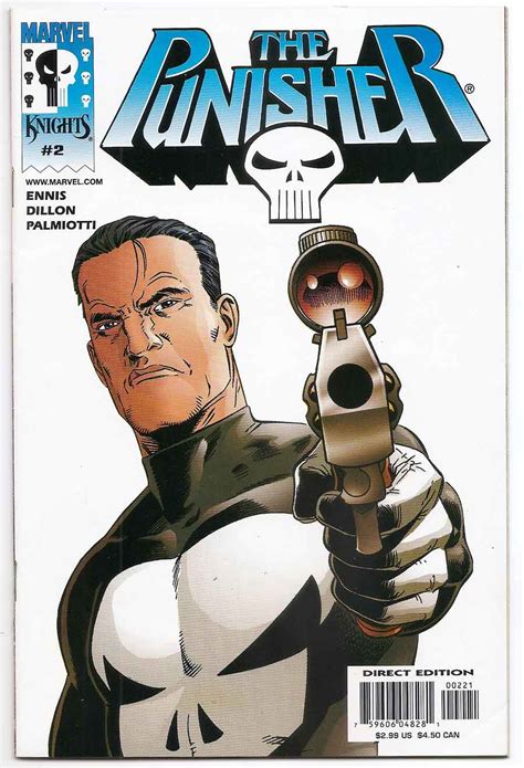 Punisher 2001 Series 02 Steve Dillon Variant Cover Brooklyn Comic