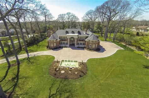 Each square foot is 12 inches by 12 inches. 13,000 Square Foot Newly Built Brick Colonial Mansion In ...