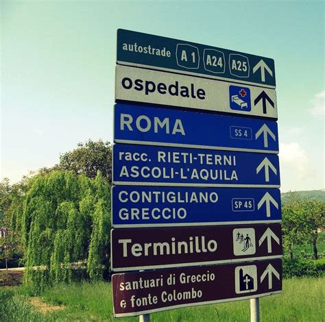Road Signs In Italy Wikipedia Driving In Italy Road Signs Italy
