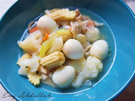 Semakin variatif, balita pun semakin doyan menyantapnya. Resepi Sup Sayur Diet - Galeri Resepi