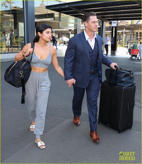 Photo John Cena Shay Shariatzadeh Arrive At Sydney Airport 86 Photo