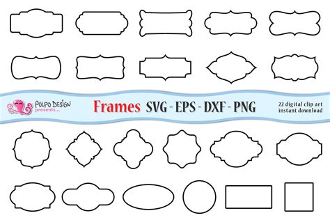 Svg Frames Clip Art