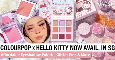Colourpop X Hello Kitty Makeup Collection In Singapore