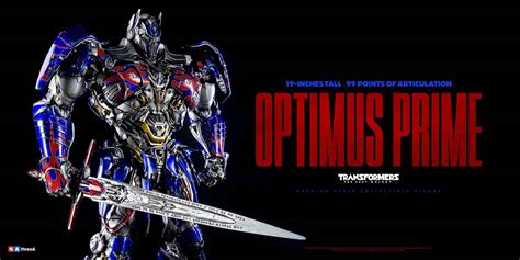 Optimus Prime Deluxe Edition Threezero Transformers The Last Knight