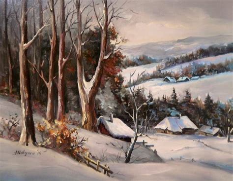 Picturi Iarna In Munti De Anca Bulgaru