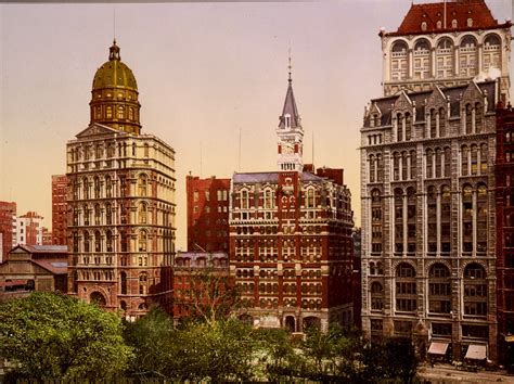 New York City In Color Photographs From The Turn Of The Century