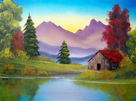 My Opera Is Now Closed Opera Software Bob Ross Paintings Landscape