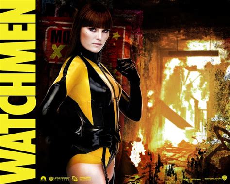 Malin Akerman Silk Spectre From Watchmen Celebrity Gossip