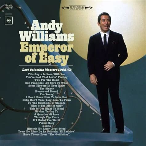 Emperor Of Easy Lost Columbia Masters 1962 1972andy Williamsアンディ