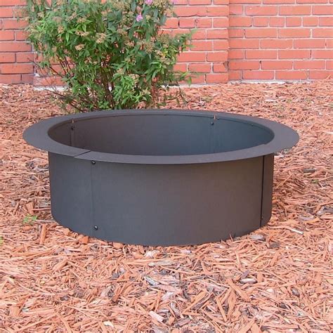 Dyi 30 Heavy Duty Fire Pit Rim Firepits In 2019 Wood Burning Fire