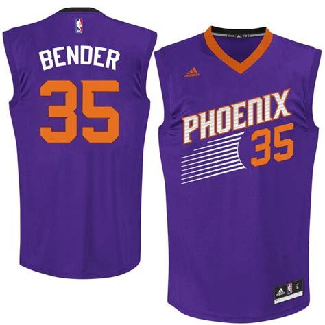 Men S Phoenix Suns Dragan Bender Adidas Purple Replica Jersey Nba Store